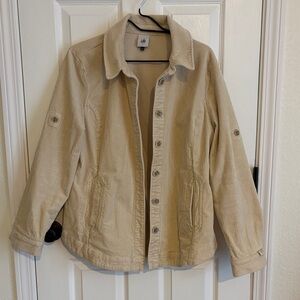CAbi Cream Corduroy Jacket